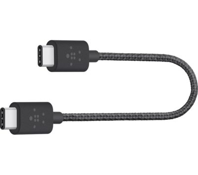 BELKIN F2CU041bt06INBK USB C to USB A Cable - 0.13 m BELKIN F2CU041bt06INBK USB C to USB A Cable - 0.13 m
